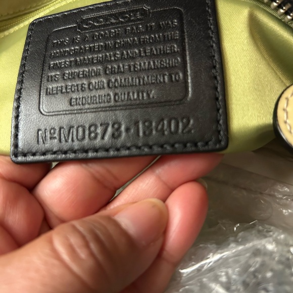 Coach Gray and Black Women's Bag - Picture 12 of 12